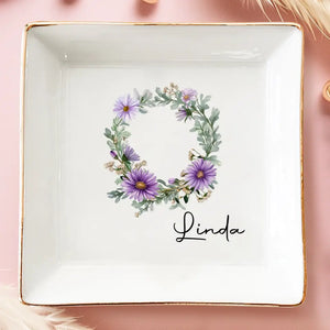 Là où les fleurs fleurissent, l'espoir aussi - Porte-bijoux personnalisé pour meilleure amie - Cadeau pour meilleures amies, meilleures amies, sœurs