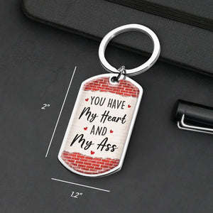 Mon histoire d'amour préférée est la nôtre - Porte-clés personnalisé pour couple - Cadeau pour mari et femme, anniversaire