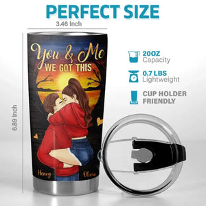 Je t'aime pour toujours et à jamais - Verre personnalisé pour couple - Cadeau pour mari et femme, anniversaire