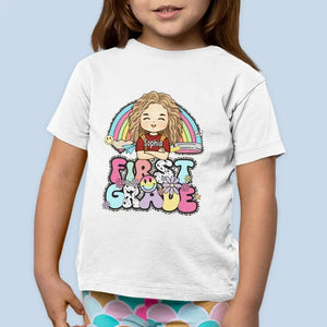Bonne rentrée scolaire - T-shirt enfant personnalisé - Cadeau de rentrée scolaire pour enfant