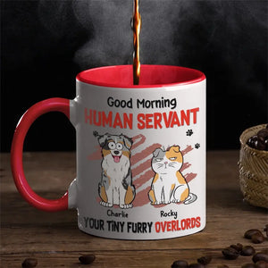 Parfois, le meilleur thérapeute a de la fourrure et quatre pattes - Tasse personnalisée pour chien et chat - Cadeau pour propriétaires et amoureux des animaux