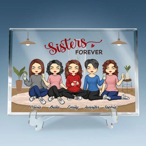La famille n'est pas une chose importante, c'est tout - Plaque rectangulaire personnalisée en acrylique pour la famille - Cadeau pour les membres de la famille, les frères et sœurs
