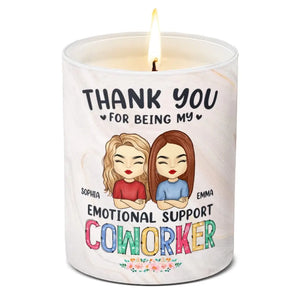 Merci d'être mon thérapeute bénévole - Bougie parfumée sans fumée personnalisée Bestie - Cadeau pour meilleures amies, meilleures amies, sœurs