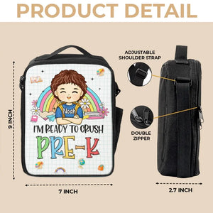Aujourd'hui est le premier jour du reste de votre vie - Sac à lunch personnalisé - Cadeau de rentrée scolaire pour enfant