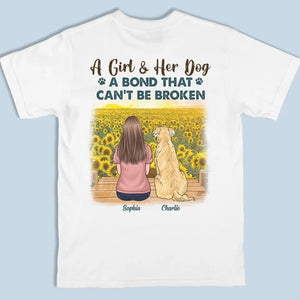 T-shirt, sweat à capuche et sweat-shirt unisexe personnalisé avec inscription « Amour et ami à quatre pattes » - Cadeau pour propriétaires et amoureux des animaux
