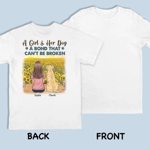 T-shirt, sweat à capuche et sweat-shirt unisexe personnalisé avec inscription « Amour et ami à quatre pattes » - Cadeau pour propriétaires et amoureux des animaux