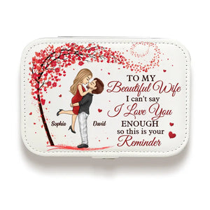 Le jour où je t'ai rencontré, j'ai trouvé la pièce manquante - Coffret à bijoux personnalisé pour couple - Cadeau pour mari et femme, anniversaire