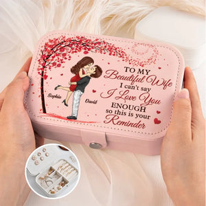 Le jour où je t'ai rencontré, j'ai trouvé la pièce manquante - Coffret à bijoux personnalisé pour couple - Cadeau pour mari et femme, anniversaire