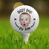 Photo personnalisée « Jouons au golf » – Balle de golf personnalisée pour la famille – Cadeau pour papa, propriétaires d'animaux et amoureux des animaux