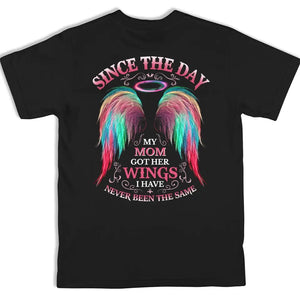 T-shirt unisexe personnalisé avec photo « Je suis là, dans ton cœur » - Cadeau de condoléances pour les membres de la famille