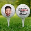 Le golf photo personnalisé est le meilleur plan de retraite ! Balle de golf personnalisée ! Cadeau pour les amateurs de sport et les joueurs.
