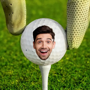 Le golf photo personnalisé est le meilleur plan de retraite ! Balle de golf personnalisée ! Cadeau pour les amateurs de sport et les joueurs.