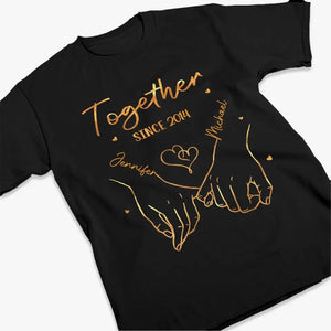 Mon âme trouvera la vôtre - T-shirt, sweat à capuche, sweat-shirt unisexe personnalisé pour couple - Cadeau pour mari et femme, anniversaire