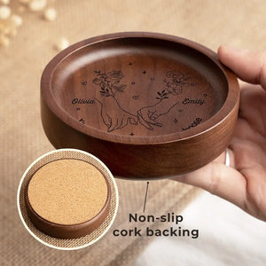 Tu es la sœur que j'ai choisie - Plat à bijoux en bois personnalisé Bestie - Cadeau pour meilleures amies, BFF, sœurs