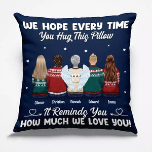 La famille est primordiale, et notre lien est indestructible - Coussin personnalisé pour la famille - Cadeau de Noël pour les membres de la famille