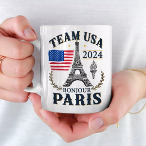 Tasse « Je fais un feu » - Vacances olympiques, cadeau pour la famille et les amis