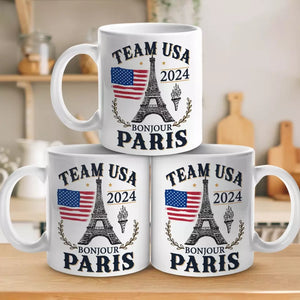 Tasse « Je fais un feu » - Vacances olympiques, cadeau pour la famille et les amis
