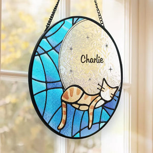Nos souvenirs sont innombrables - Attrape-soleil personnalisé à suspendre sur un vitrail - Cadeau de condoléances pour les propriétaires et les amoureux des animaux