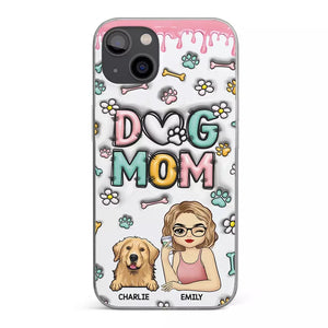 Ce n'est pas une maison sans fourrure pour enfants - Coque de téléphone transparente personnalisée avec effet gonflé en 3D - Cadeau pour les propriétaires d'animaux et les amoureux des animaux