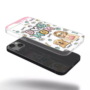 Ce n'est pas une maison sans fourrure pour enfants - Coque de téléphone transparente personnalisée avec effet gonflé en 3D - Cadeau pour les propriétaires d'animaux et les amoureux des animaux
