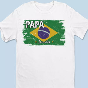 L'amour d'un père est éternel et inconditionnel - T-shirt unisexe personnalisé pour la famille, sweat à capuche, sweat-shirt - Fête des pères, cadeau pour papa, grand-père