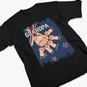 Un père fort signifie une famille forte - T-shirt unisexe personnalisé, sweat à capuche, sweat-shirt - Fête des pères, cadeau pour papa, grand-père