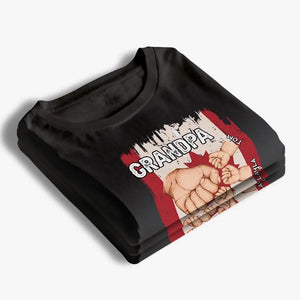 L'amour d'un père est le fondement d'une famille solide - T-shirt unisexe personnalisé, sweat à capuche, sweat-shirt - Fête des pères, cadeau pour papa, grand-père