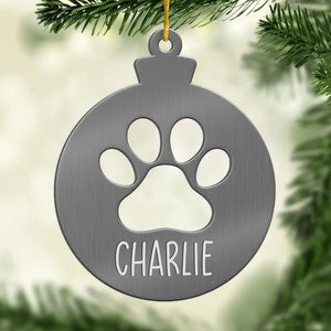 Tu es la meilleure chose qui me soit arrivée ! - Décoration personnalisée pour chien et chat - Forme en métal personnalisée - Cadeau de Noël pour propriétaires et amoureux des animaux