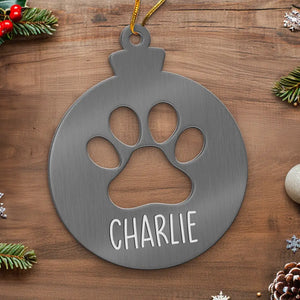 Tu es la meilleure chose qui me soit arrivée ! - Décoration personnalisée pour chien et chat - Forme en métal personnalisée - Cadeau de Noël pour propriétaires et amoureux des animaux