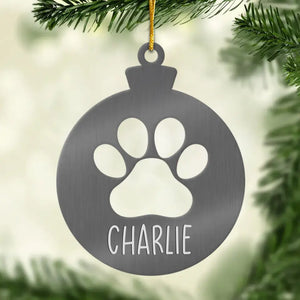 Tu es la meilleure chose qui me soit arrivée ! - Décoration personnalisée pour chien et chat - Forme en métal personnalisée - Cadeau de Noël pour propriétaires et amoureux des animaux
