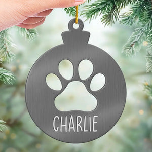 Tu es la meilleure chose qui me soit arrivée ! - Décoration personnalisée pour chien et chat - Forme en métal personnalisée - Cadeau de Noël pour propriétaires et amoureux des animaux