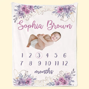Photo personnalisée : comme les étoiles sont au ciel, le bébé l'est aussi à notre monde - Couverture bébé personnalisée pour la famille - Cadeau pour bébé, enfant, nouveau-né