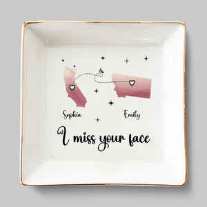 Le meilleur de moi-même reste à venir - Plat à bijoux personnalisé Bestie - Cadeau pour meilleures amies, meilleures amies, sœurs