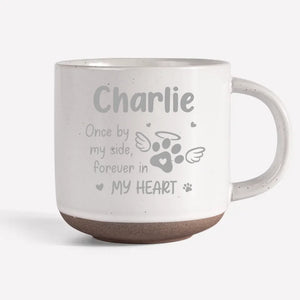 Si l'amour avait pu te garder ici, tu aurais vécu pour toujours - Tasse en poterie personnalisée commémorative - Cadeau de condoléances pour les propriétaires d'animaux de compagnie, les amoureux des animaux