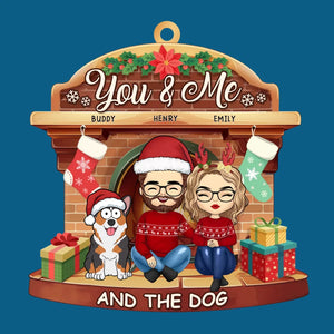 L'amour est meilleur lorsqu'il est partagé avec ses pattes - Décoration personnalisée pour chien et chat - Bois de forme personnalisée - Cadeau de Noël pour mari, femme, anniversaire, propriétaires d'animaux, amoureux des animaux