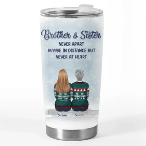 Noël, c'est retrouver sa famille ! Gobelet personnalisé pour la famille ! Cadeau de Noël pour les membres de la famille, les frères et sœurs.