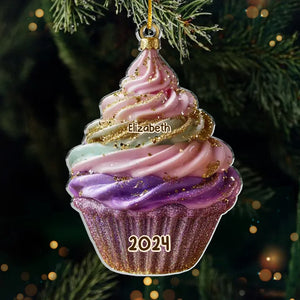 Profitez de doux moments ensemble - Décoration personnalisée pour la famille - Forme personnalisée en acrylique - Cadeau de Noël pour les membres de la famille