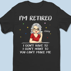 Votre retraite vient de commencer - T-shirt unisexe personnalisé, t-shirt premium, sweat à capuche - Appréciation, cadeau de retraite pour collègues, amis de travail, collègues, membres de la famille