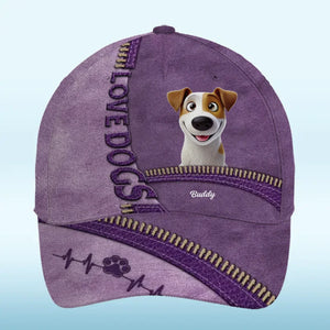 La fourrure est le lieu où l'on trouve une loyauté inconditionnelle - Chapeau personnalisé pour chien, casquette classique à imprimé intégral - Cadeau pour propriétaires et amoureux des animaux
