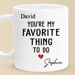 Tu es ma plus grande bénédiction - Tasse personnalisée pour couple - Cadeau pour mari et femme, anniversaire