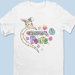 Les petits lapins de maman rendent la vie douce - T-shirt unisexe personnalisé pour la famille, t-shirt premium, sweat à capuche - Cadeau de Pâques pour maman, grand-mère