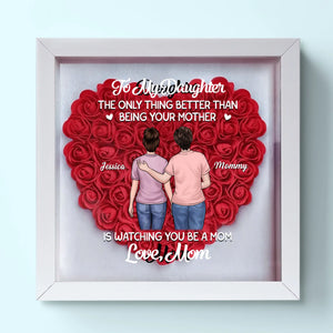 La seule chose qui soit meilleure que d'être ta mère - Boîte à fleurs personnalisée pour la famille - Fête des mères, cadeau pour fille