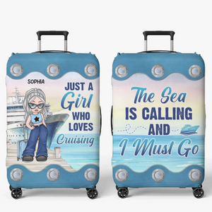 Un nouveau voyage approche ! Housse de bagage personnalisée pour voyage ! Cadeau vacances d'été, cadeau pour les amoureux du voyage d'aventure.