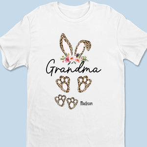 La maison est là où se trouve grand-mère - T-shirt unisexe personnalisé pour la famille, t-shirt premium, sweat à capuche - Cadeau de Pâques pour maman et grand-mère