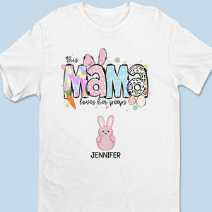 Petits lapins, grand amour ! T-shirt unisexe personnalisé pour la famille, haut de gamme, sweat à capuche ! Cadeau de Pâques pour maman et grand-mère