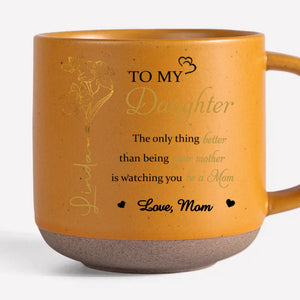 Le meilleur amour est celui d'une mère - Mug personnalisé en céramique imprimé pour la famille - Fête des Mères, cadeau pour maman, fille