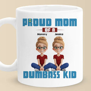 Tout ce que je suis, je le dois à ma mère - Tasse personnalisée pour la famille - Cadeau pour maman