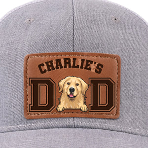 Queues qui remuent pour ce type ! Chapeau en cuir personnalisé pour chien ! Cadeau pour la fête des pères, pour les propriétaires d'animaux et les amoureux des animaux.