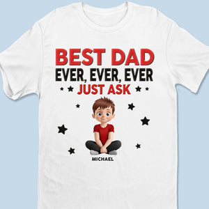 Ask Us, We’re Experts - Family Personalized Custom Unisex T-shirt, Premium T-shirt, Hoodie - Father's Day, Gift For Dad, Grandpa