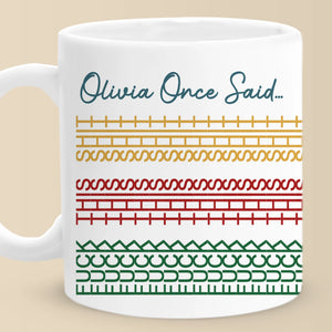 Tasse personnalisée « Je m'en fiche » - Cadeau pour les meilleures amies, sœurs, membres de la famille, collègues